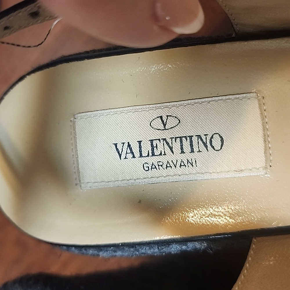 Valentino black wedge patent leather espadrilles - Picture 3 of 12